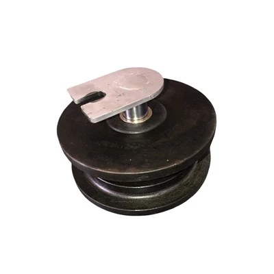 Roda de canto raspador